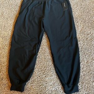 Abercrombie YpB Black Jogger Pants